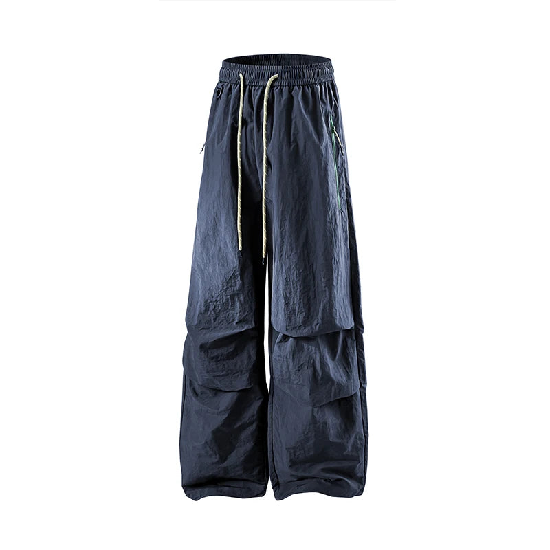 Women Hiking Pant Autumn Outdoor Sports Waterproof Paratrooper Pants Elastic Waist Camping Trousers Solid Cycling Fishing Pants