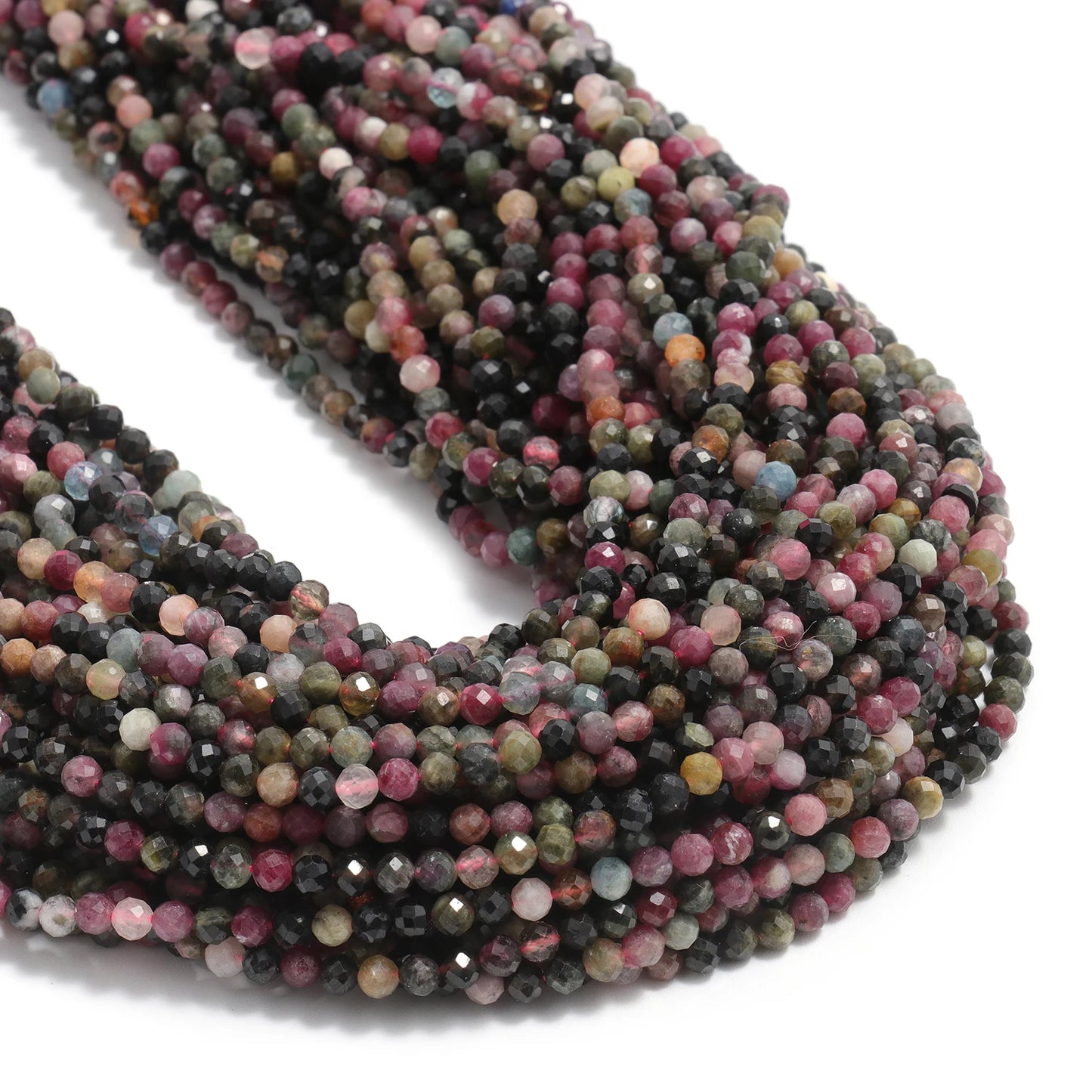 2 3 4mm Faceted Tiny Beads