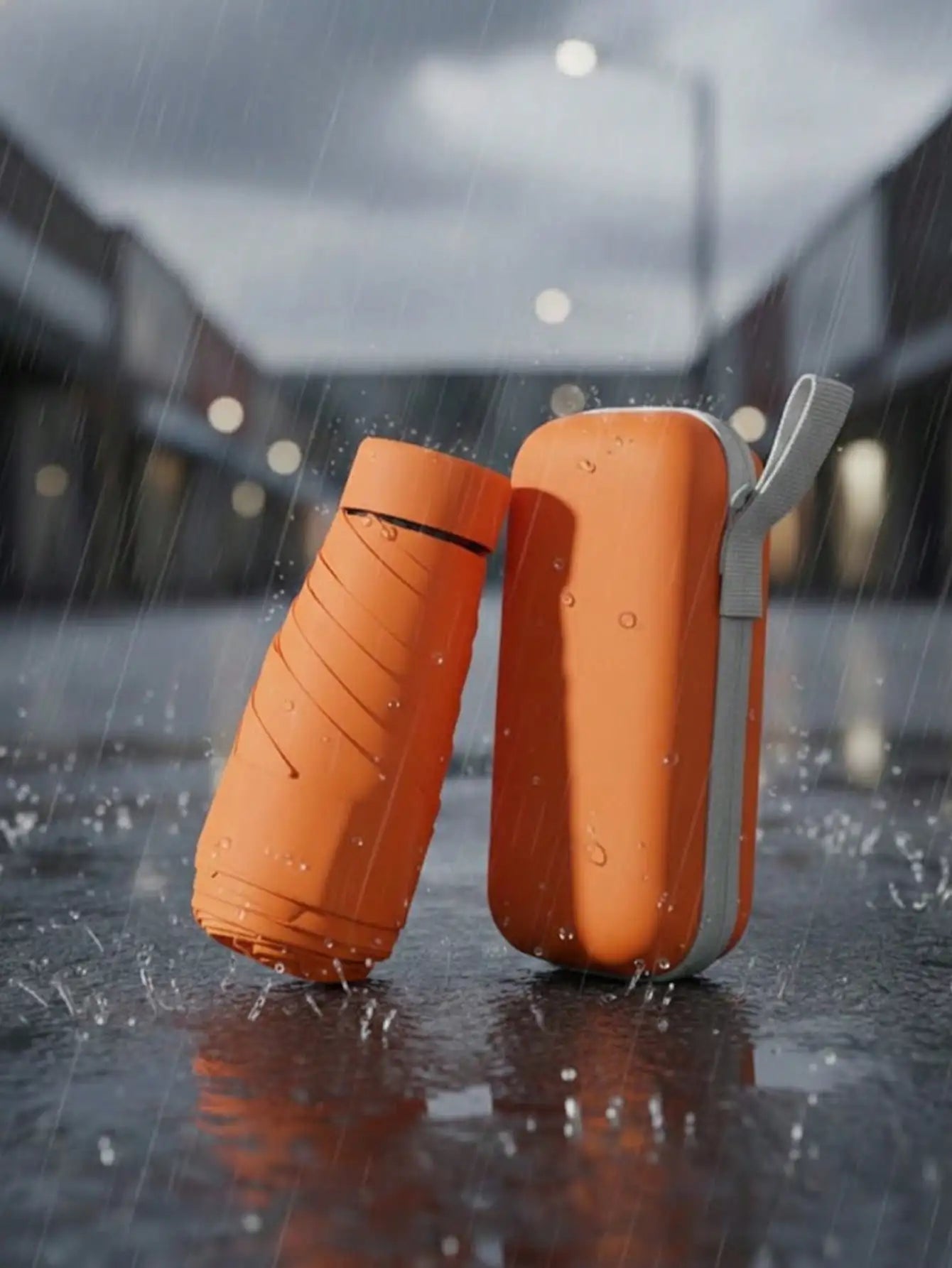 1pc Mini Folding Umbrella, Pocket-Sized Waterproof Portable Travel Umbrella, Sunshade Umbrella, Women's UV Protection Umbrella, 2-In-1 Mini Six-Fold Ultra-Light Portable Umbrella, Mini Travel Umbrella, Sunny & Rainy Dual-Use