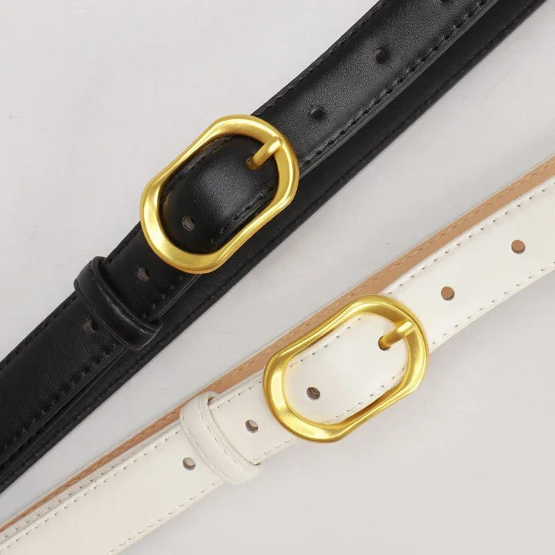 Belt for Women Designer Belts Casusl Fashion Lady Belt Black Brown White Belts for Jeans Strap for Dresses Women's Trousers Belt