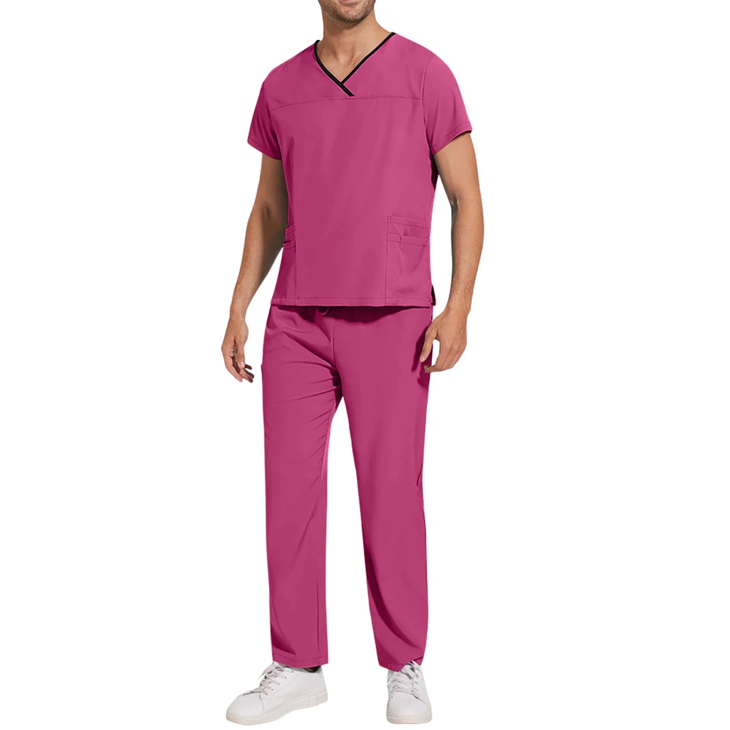 Wholesale Soft Lightweight Jogger Style Scrubs Suit