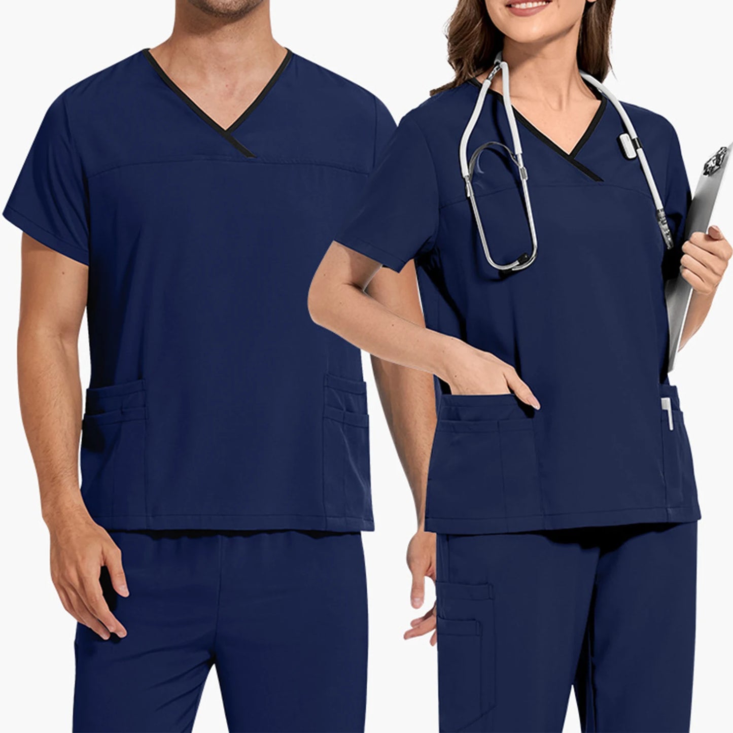 Wholesale Soft Lightweight Jogger Style Scrubs Suit