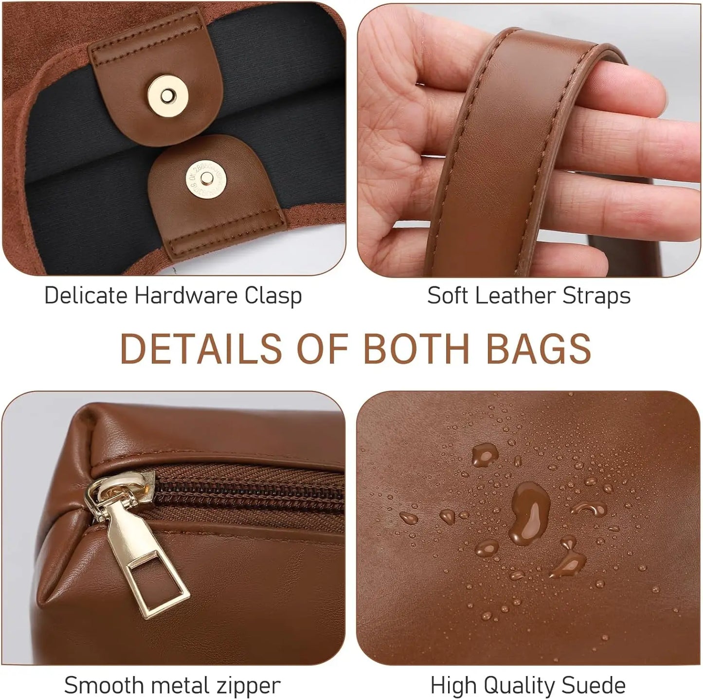 Suede Tote Bag