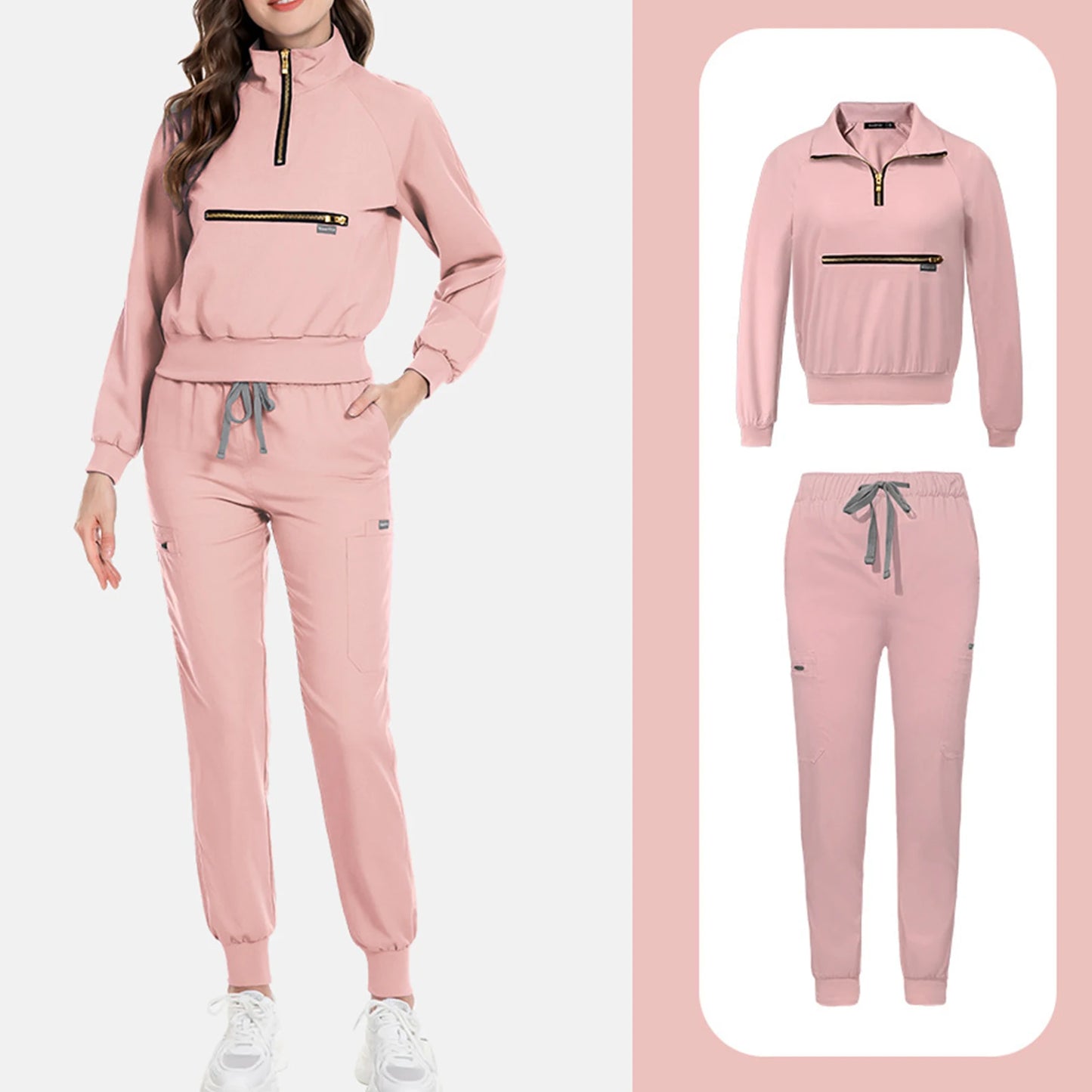 Women Nurse Scrub Set