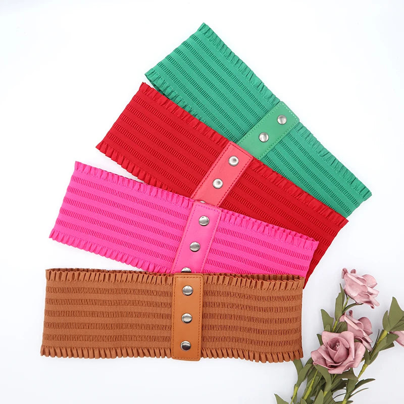 Ruffles Wide Belt Large Size