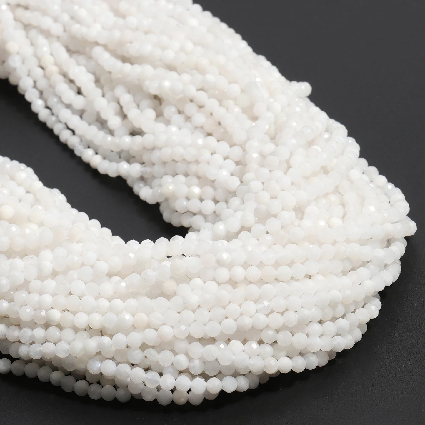 2 3 4mm Faceted Tiny Beads