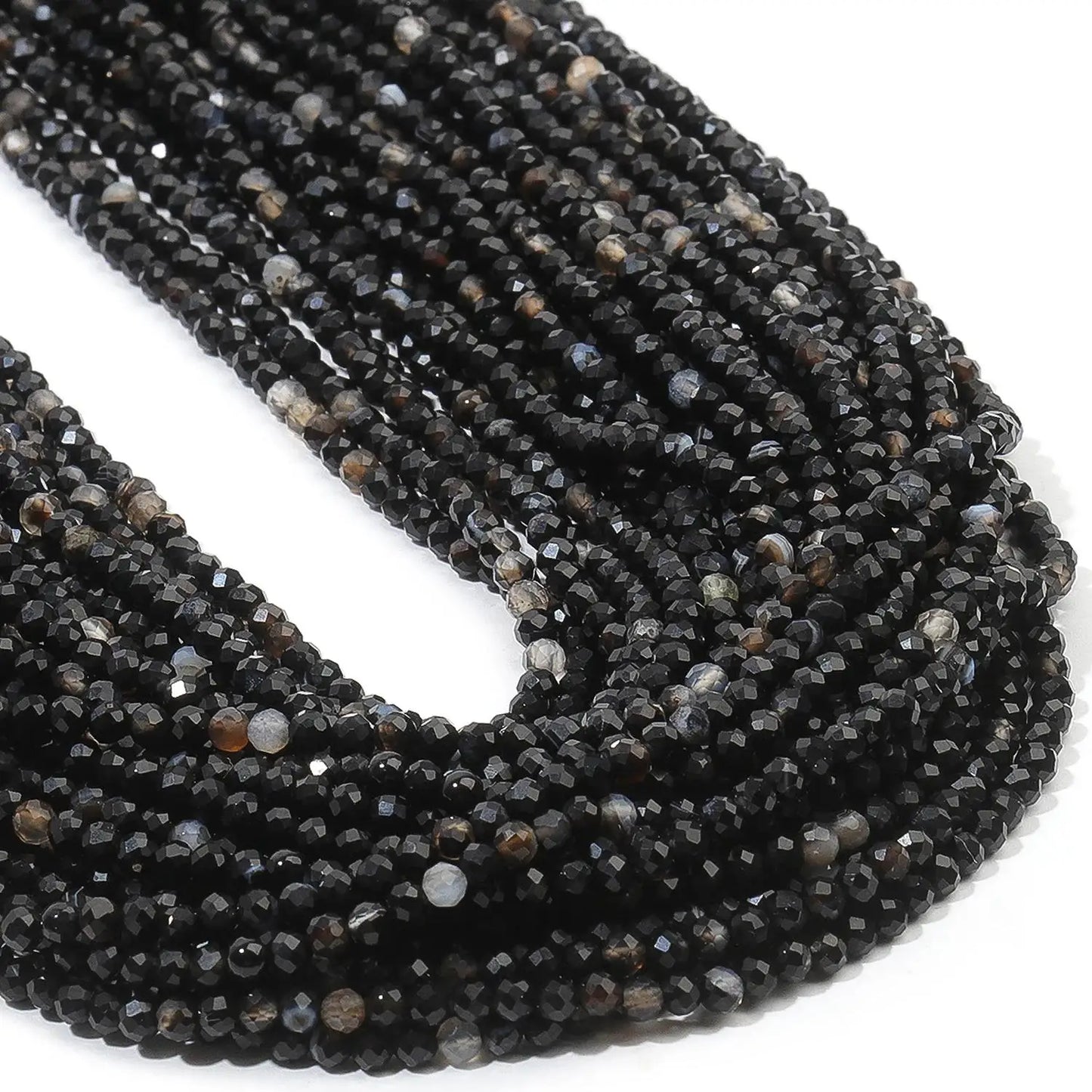 2 3 4mm Faceted Tiny Beads