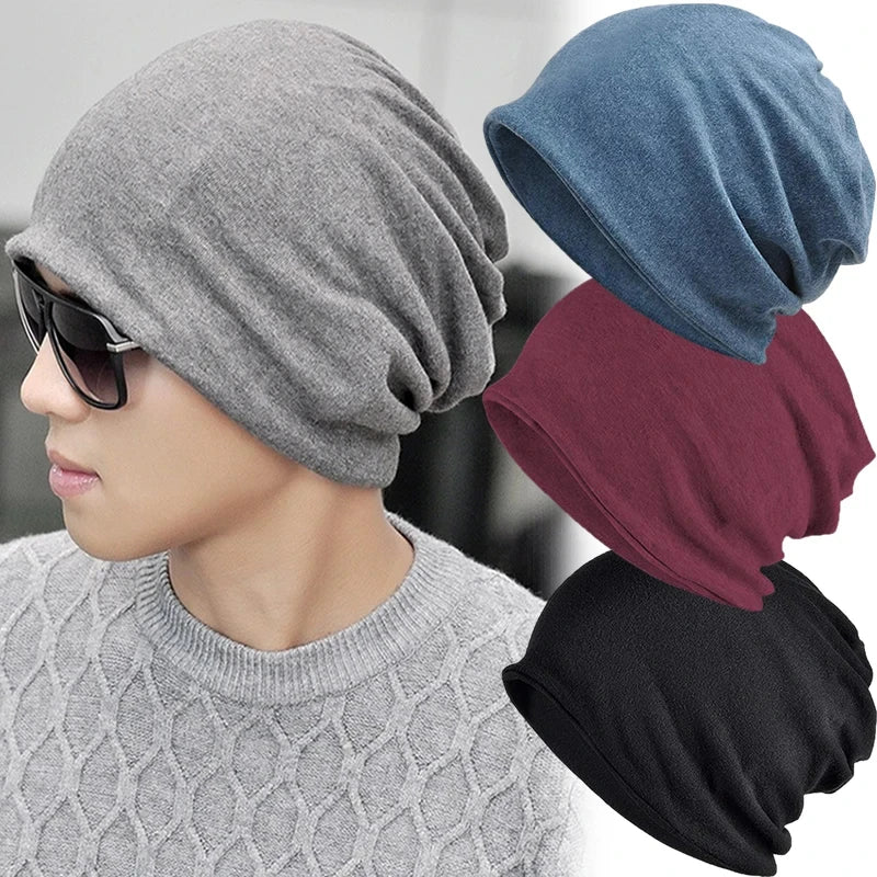Cotton Slouchy BeaniesCaps