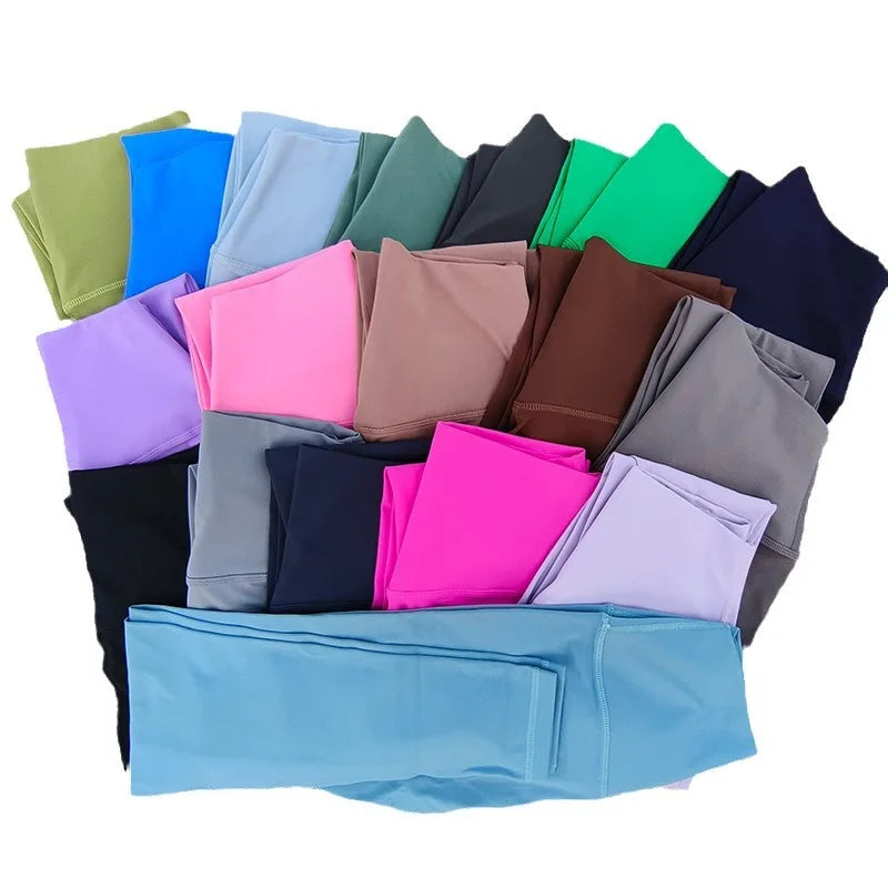 Sport Leggings High Waist Yoga Leggings Soft Breathable