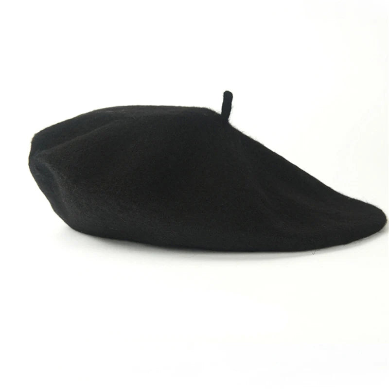Wool Plain Beret