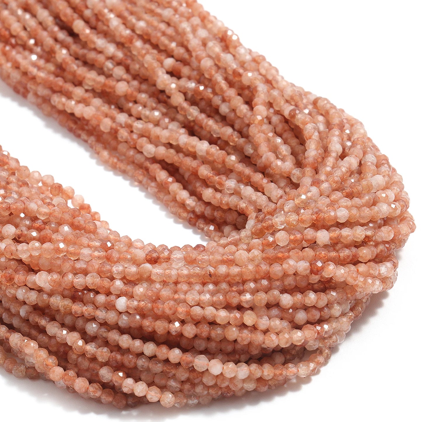 2 3 4mm Faceted Tiny Beads