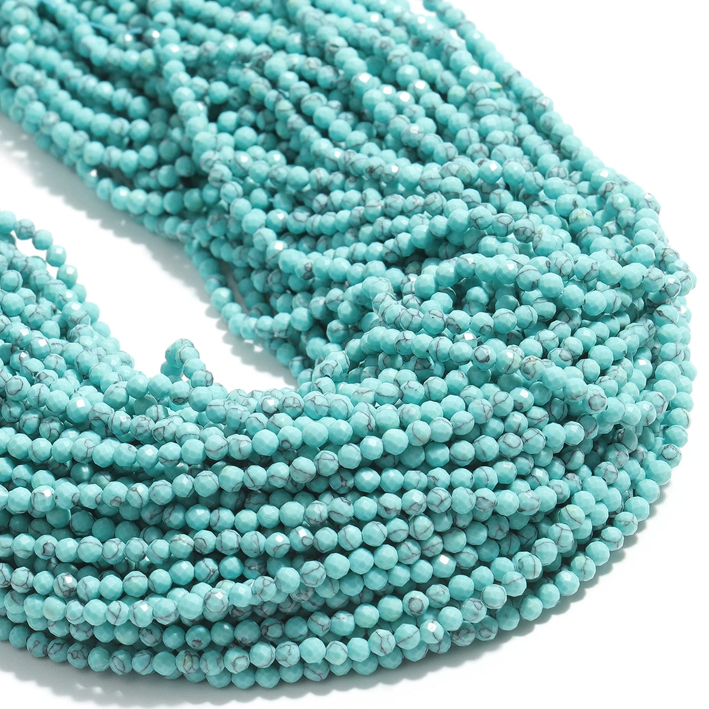 2 3 4mm Faceted Tiny Beads