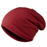 Cotton Slouchy BeaniesCaps