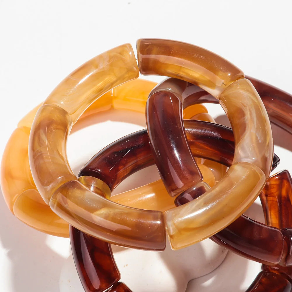 Fashion Acrylic 4PCS/ Bracelet Set