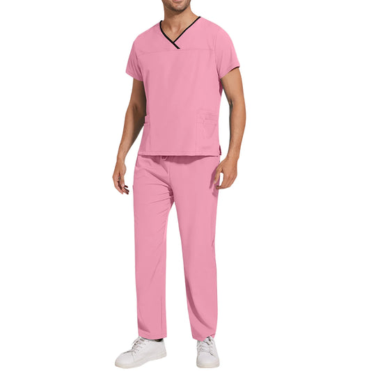 Wholesale Soft Lightweight Jogger Style Scrubs Suit