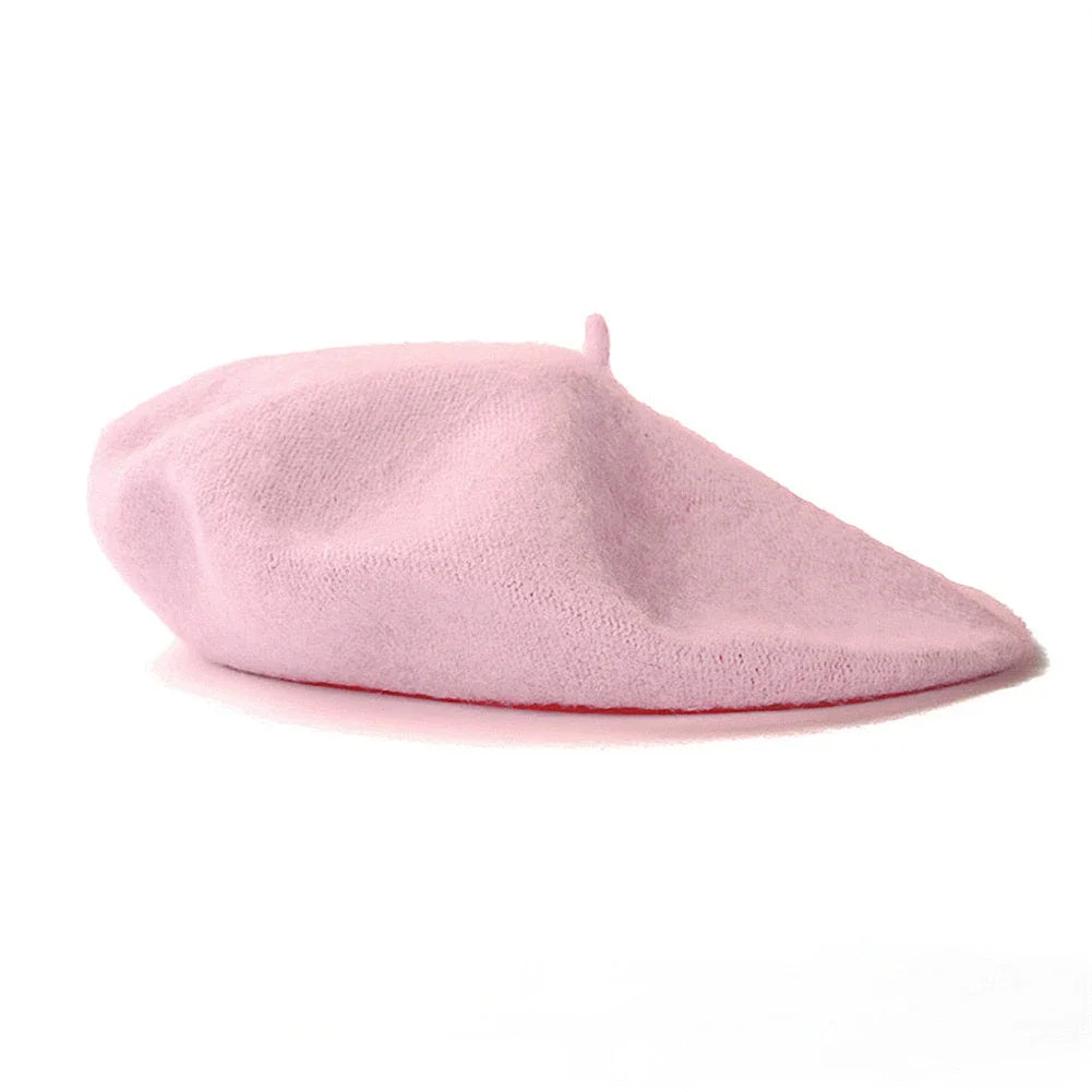 Wool Plain Beret