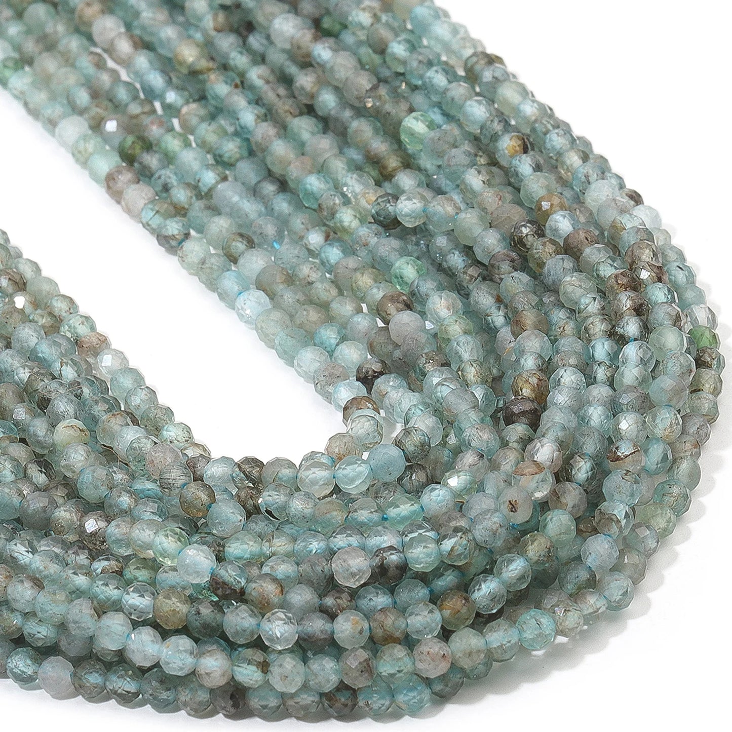 2 3 4mm Faceted Tiny Beads