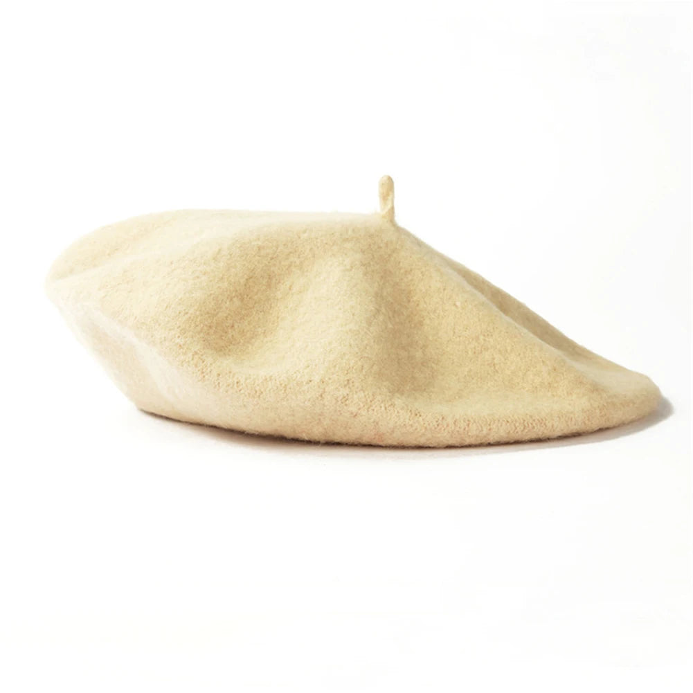Wool Plain Beret
