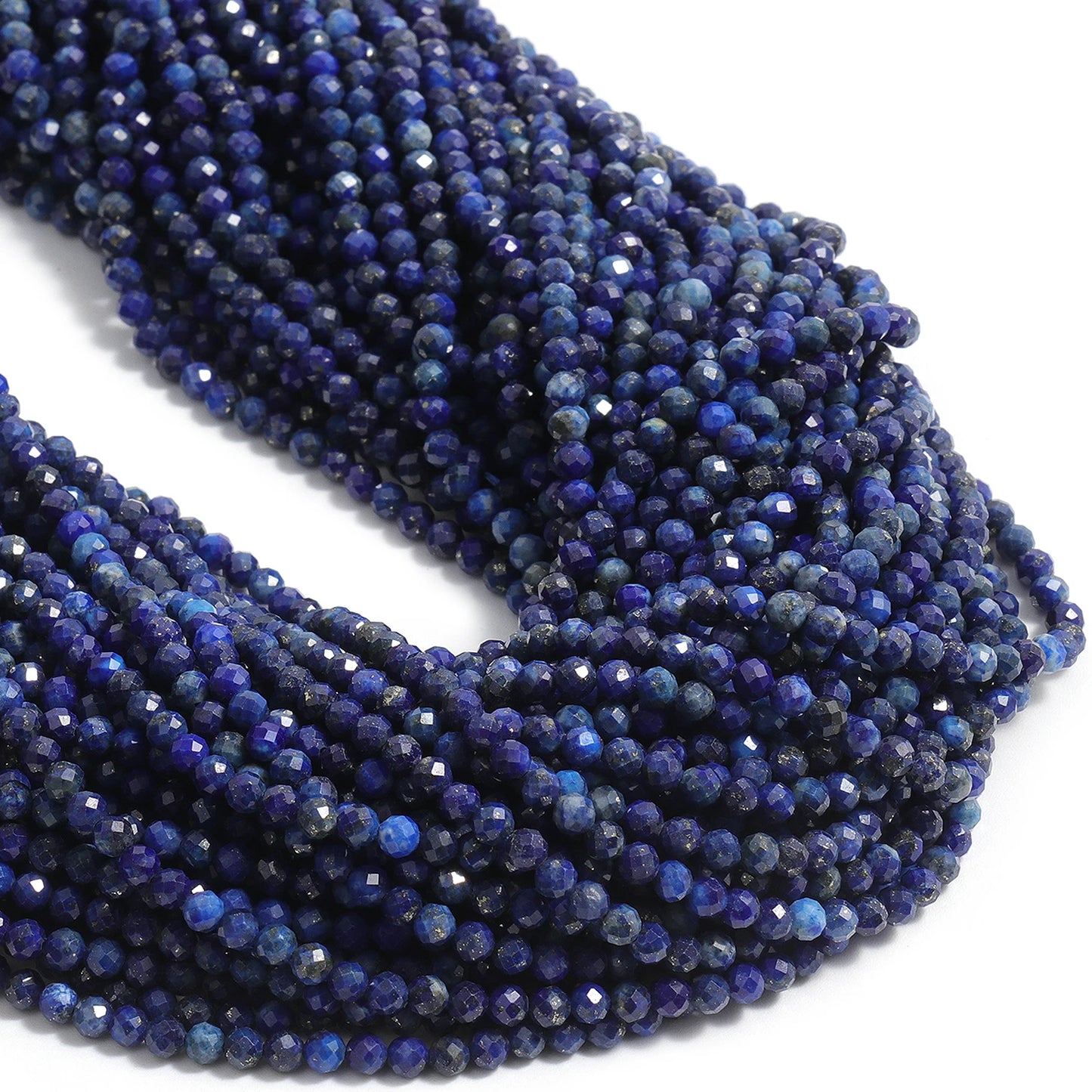 2 3 4mm Faceted Tiny Beads