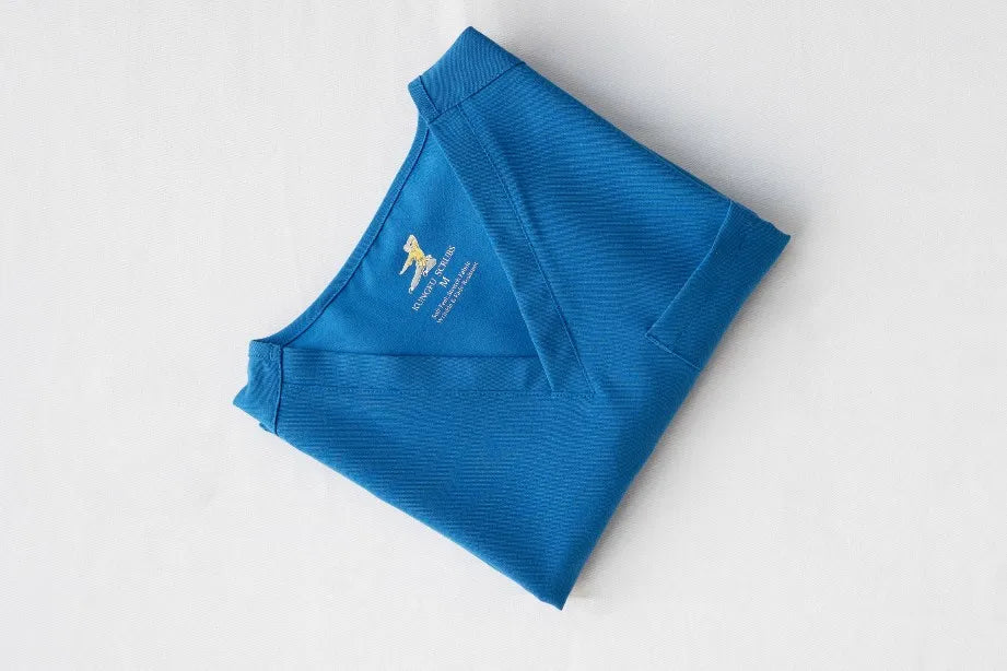 KUNGFU SCRUBS Women Nurse Scrubs Medical Uniform Top Antibacterial Soft Wrinkle-resistant Waterproof T-shirt Pencil Pants