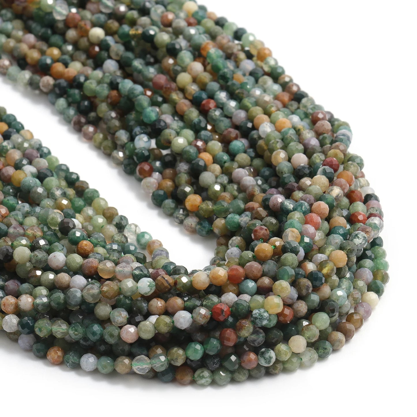 2 3 4mm Faceted Tiny Beads