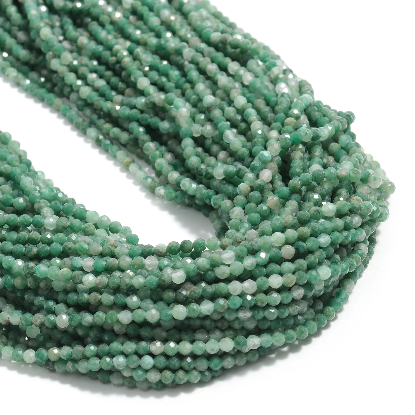 2 3 4mm Faceted Tiny Beads