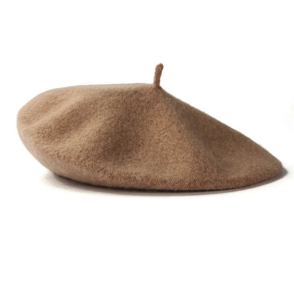 Wool Plain Beret