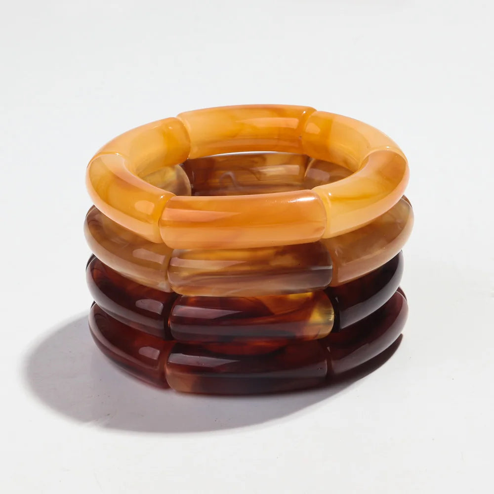 Fashion Acrylic 4PCS/ Bracelet Set