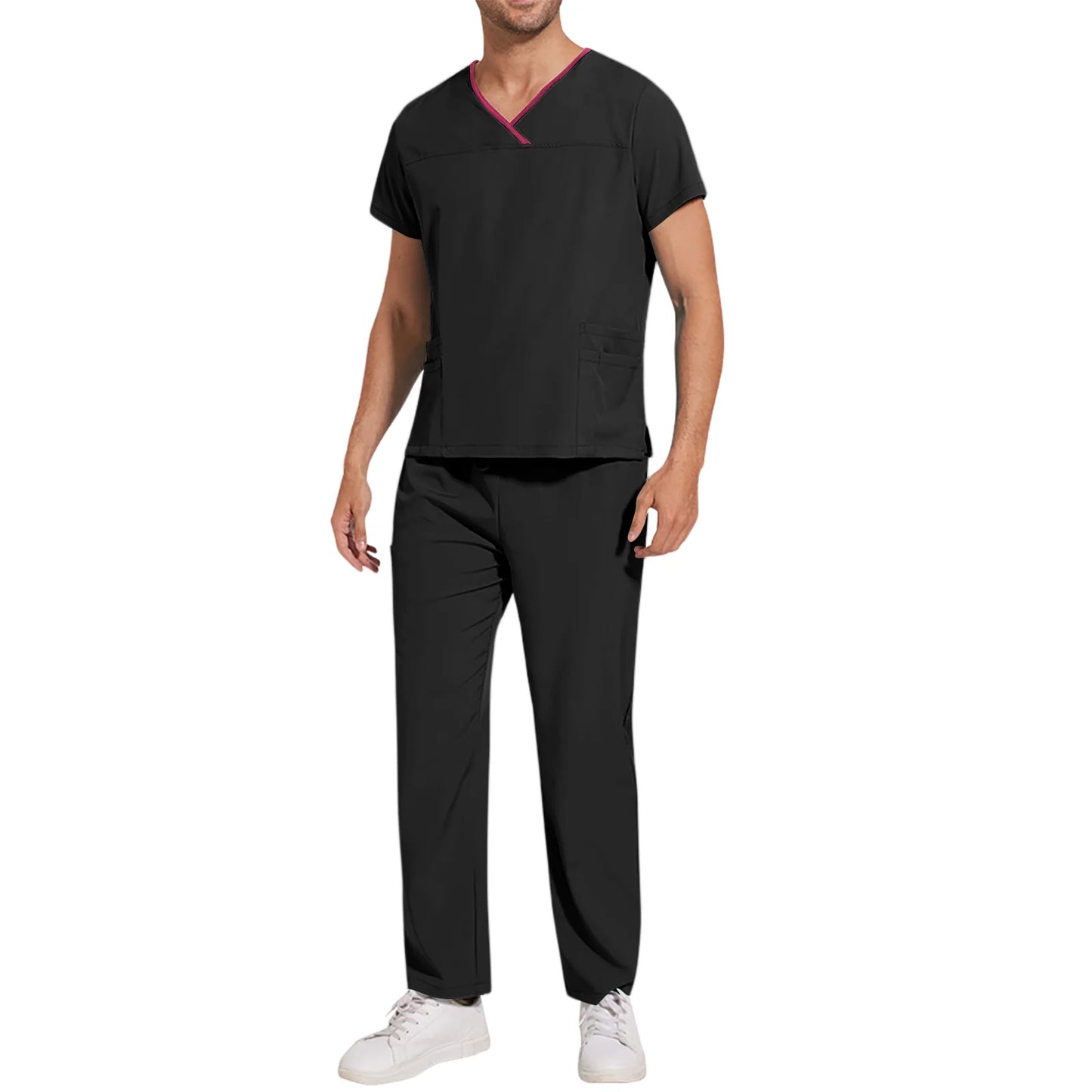 Wholesale Soft Lightweight Jogger Style Scrubs Suit