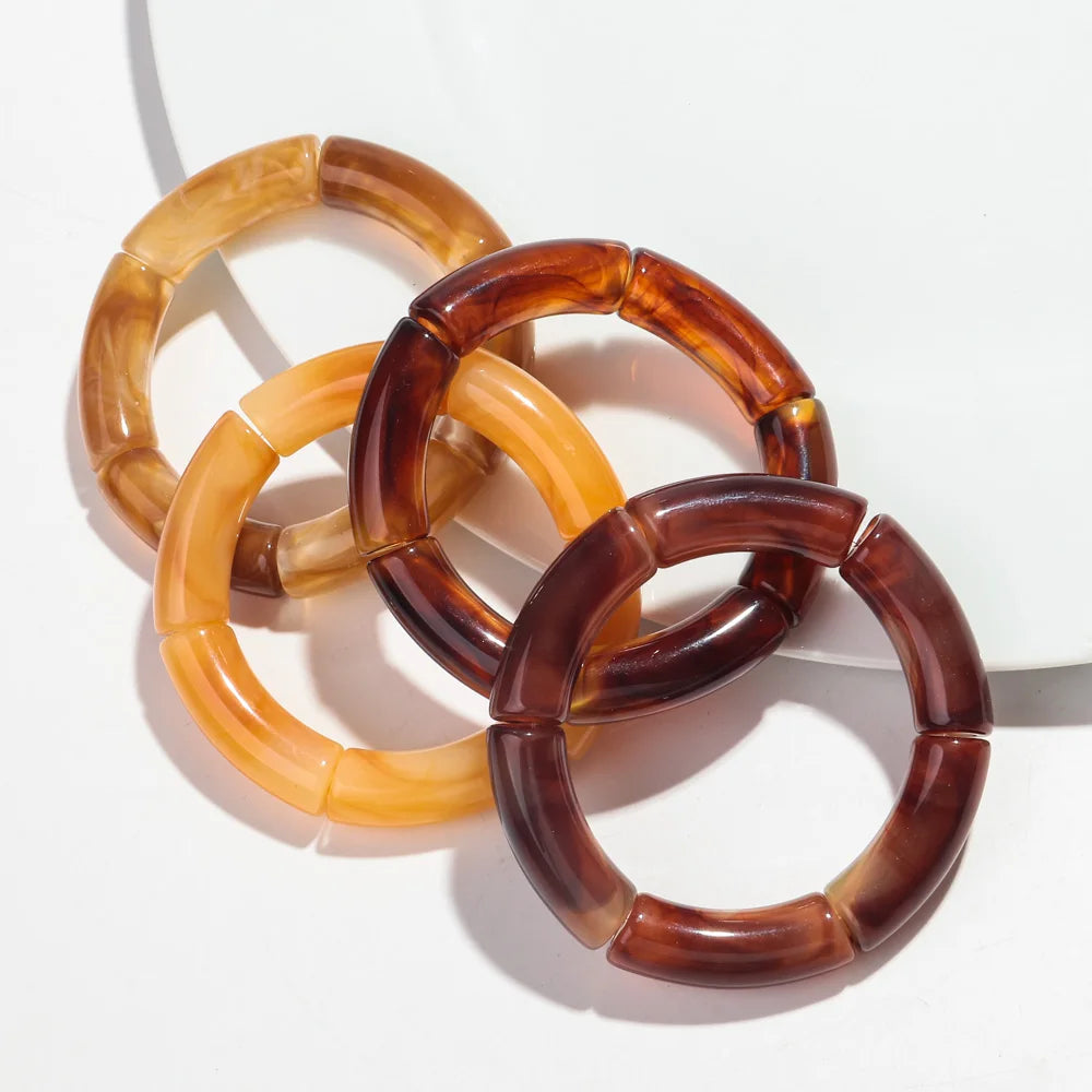 Fashion Acrylic 4PCS/ Bracelet Set