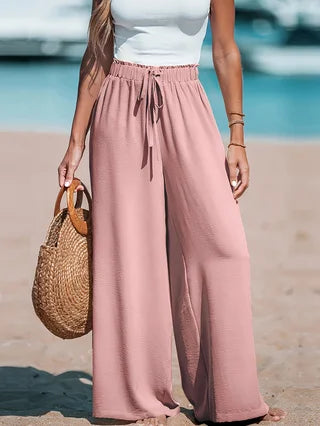 Women's Casual Wide Leg Pants - All Season Comfort