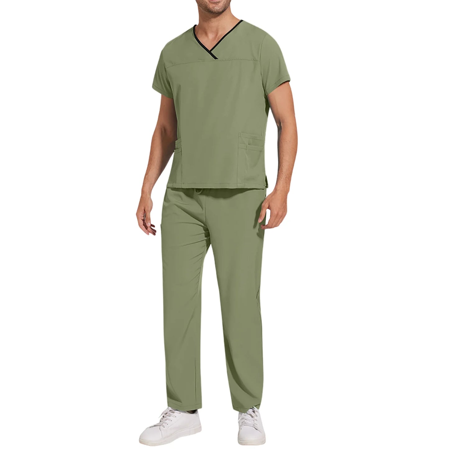 Wholesale Soft Lightweight Jogger Style Scrubs Suit