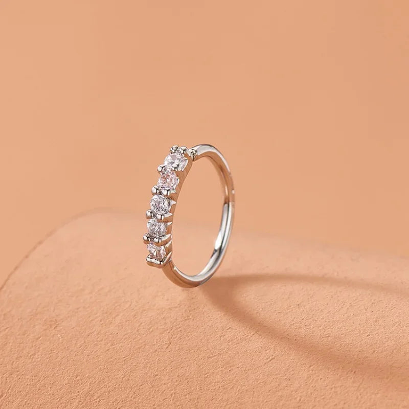 Miniature Zircon Nose Rings