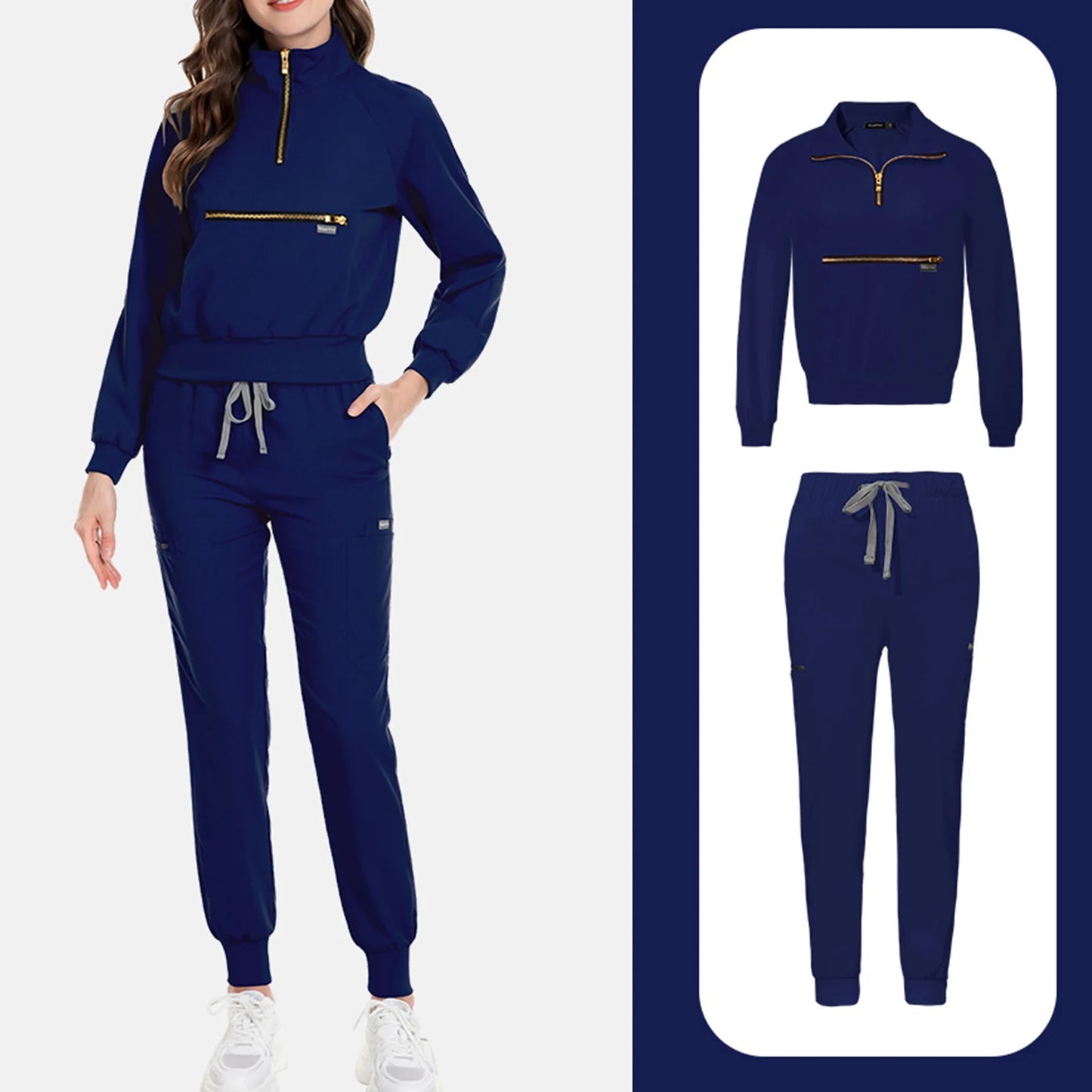 Women Nurse Scrub Set