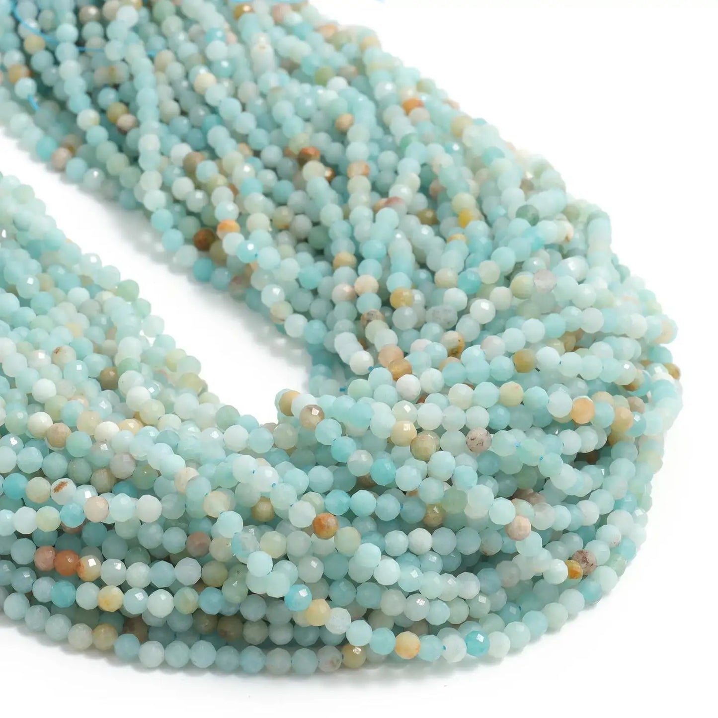 2 3 4mm Faceted Tiny Beads