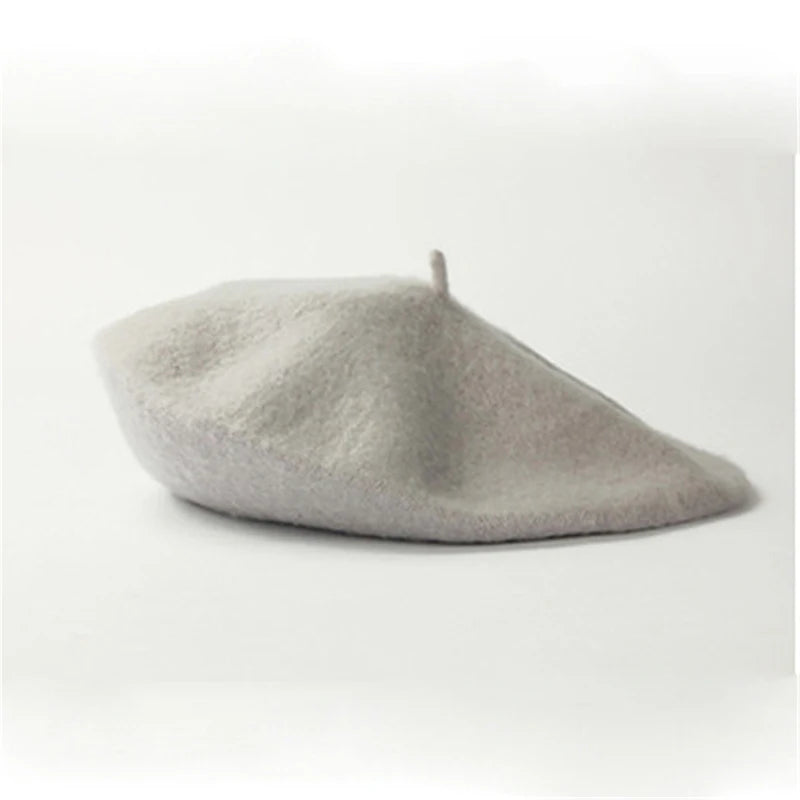 Wool Plain Beret