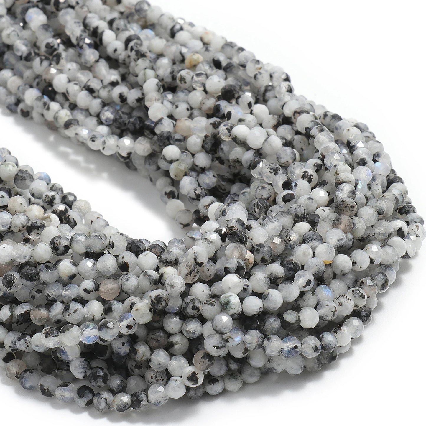 2 3 4mm Faceted Tiny Beads