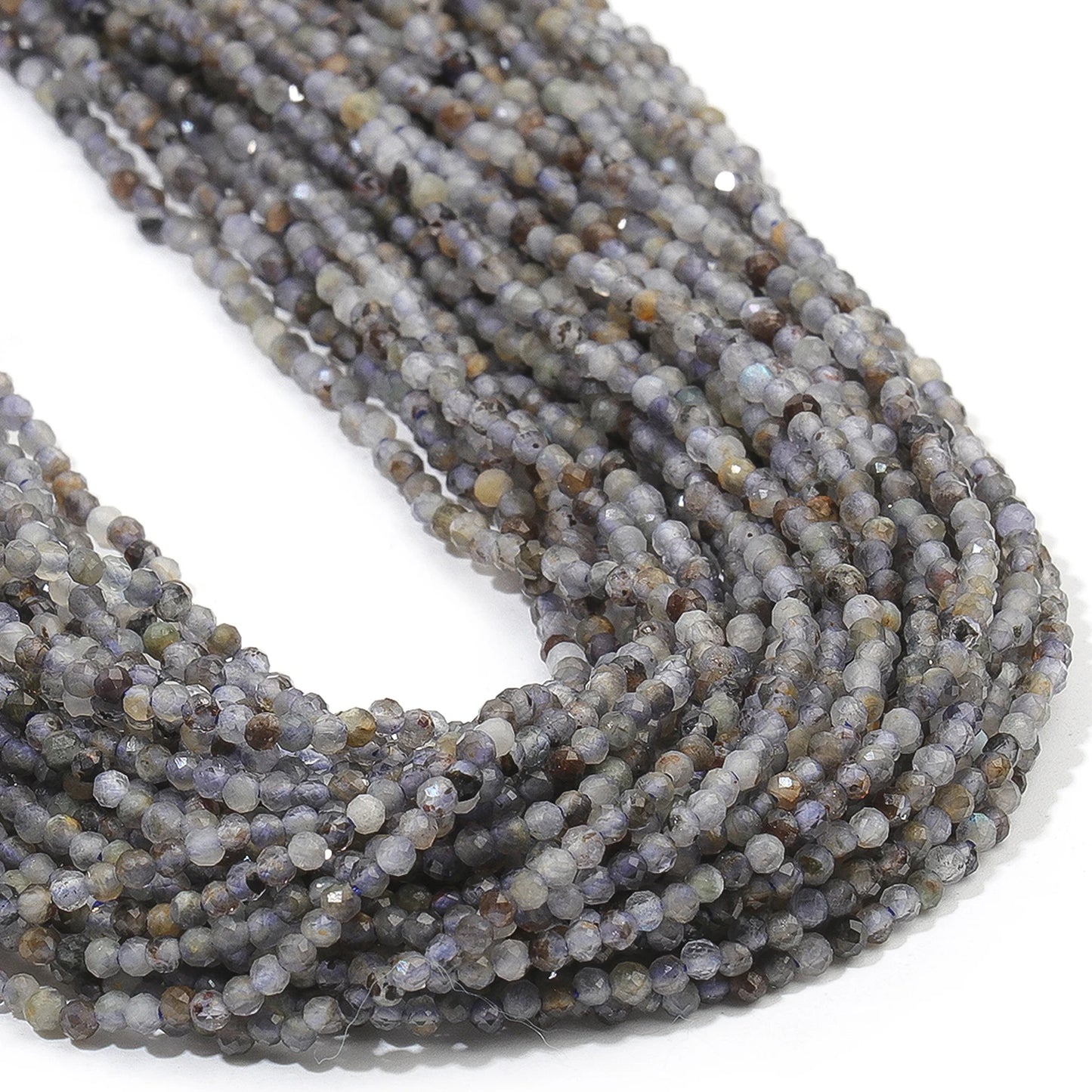2 3 4mm Faceted Tiny Beads