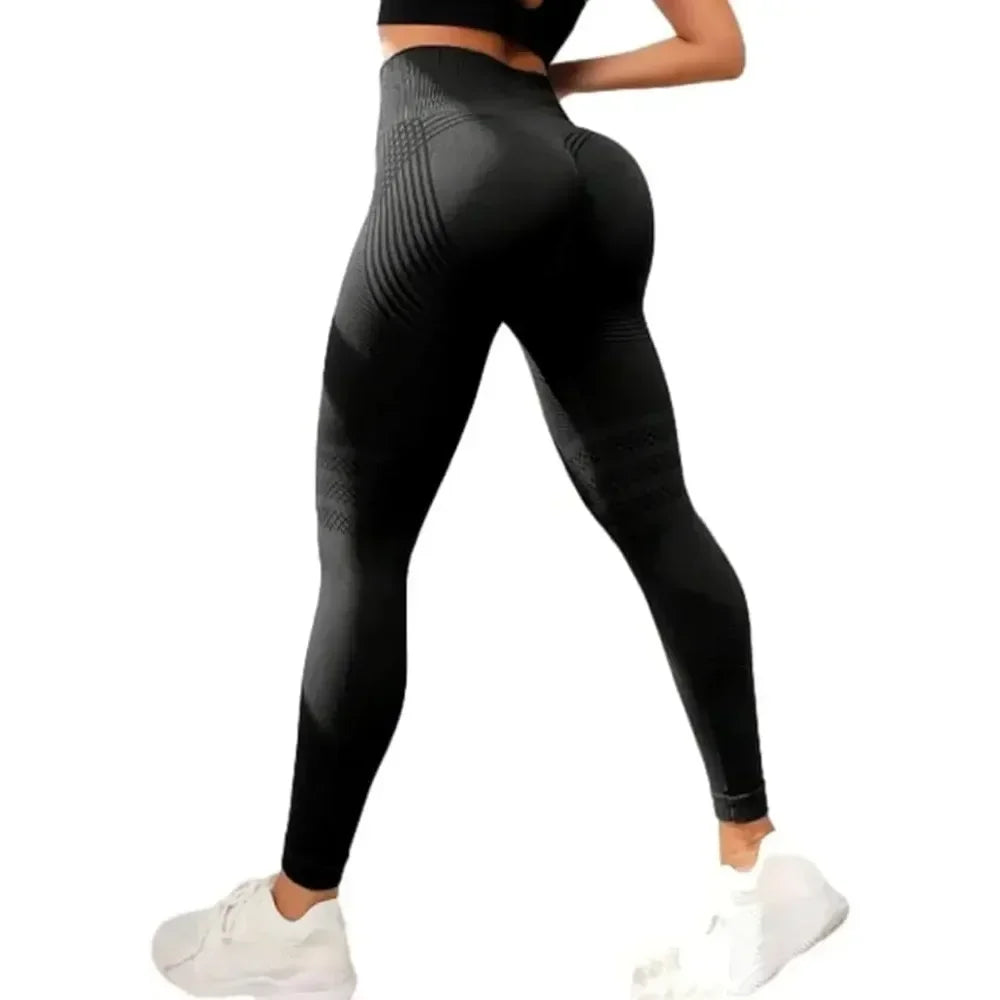 Cellulite 3D Leggings, High Waisted Butt Lifting Tummy Training Control,
