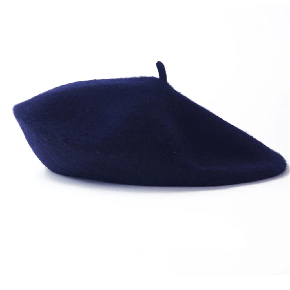Wool Plain Beret