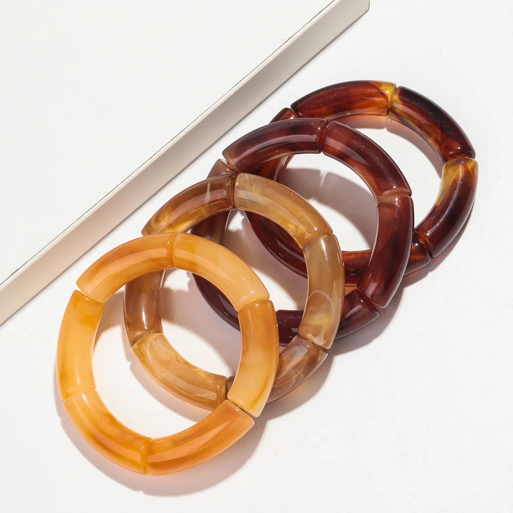 Fashion Acrylic 4PCS/ Bracelet Set