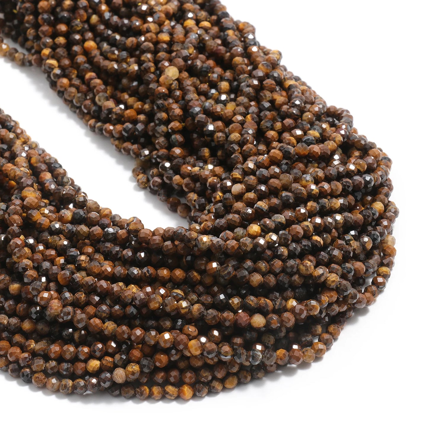 2 3 4mm Faceted Tiny Beads