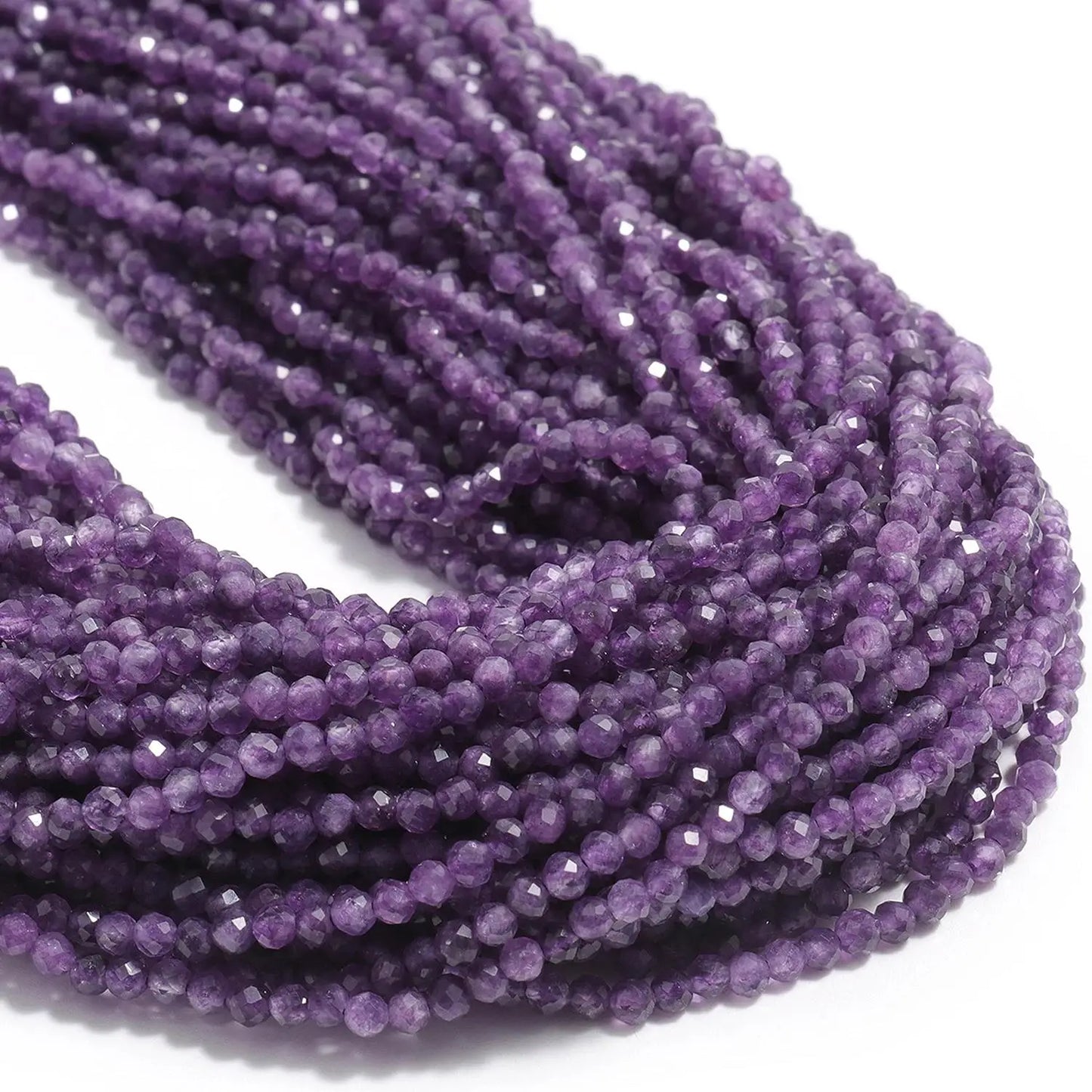 2 3 4mm Faceted Tiny Beads