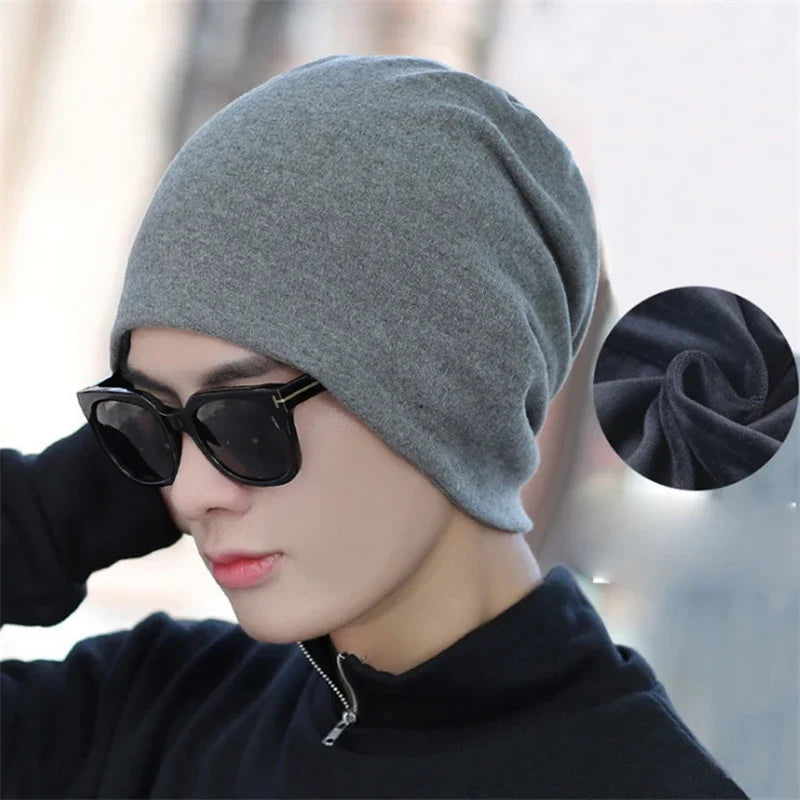 Cotton Slouchy BeaniesCaps