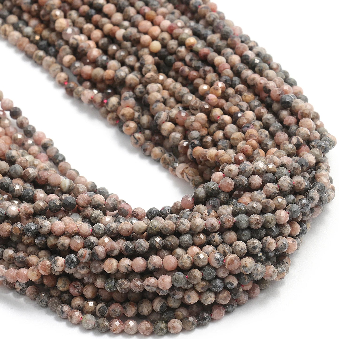 2 3 4mm Faceted Tiny Beads