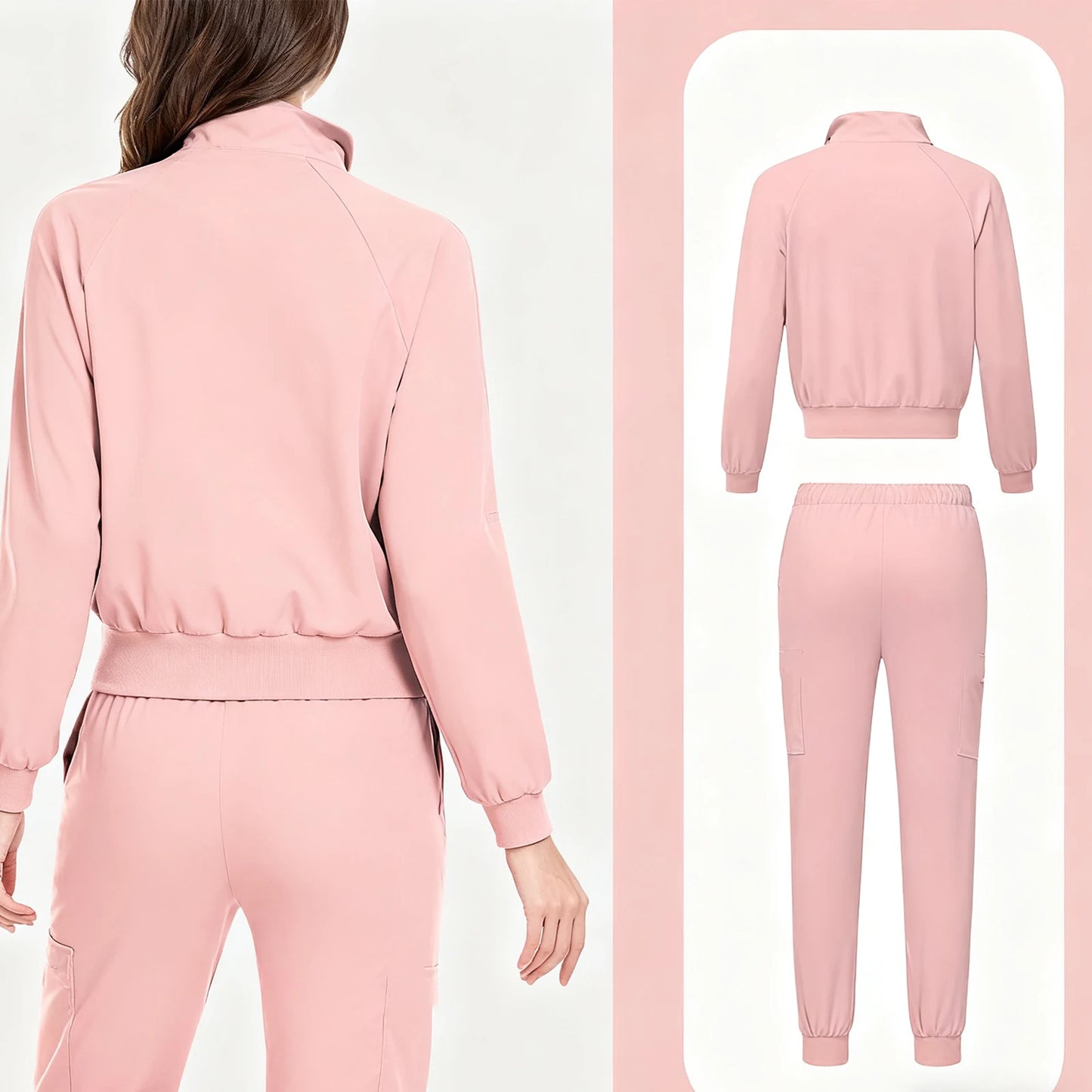 Women Nurse Scrub Set