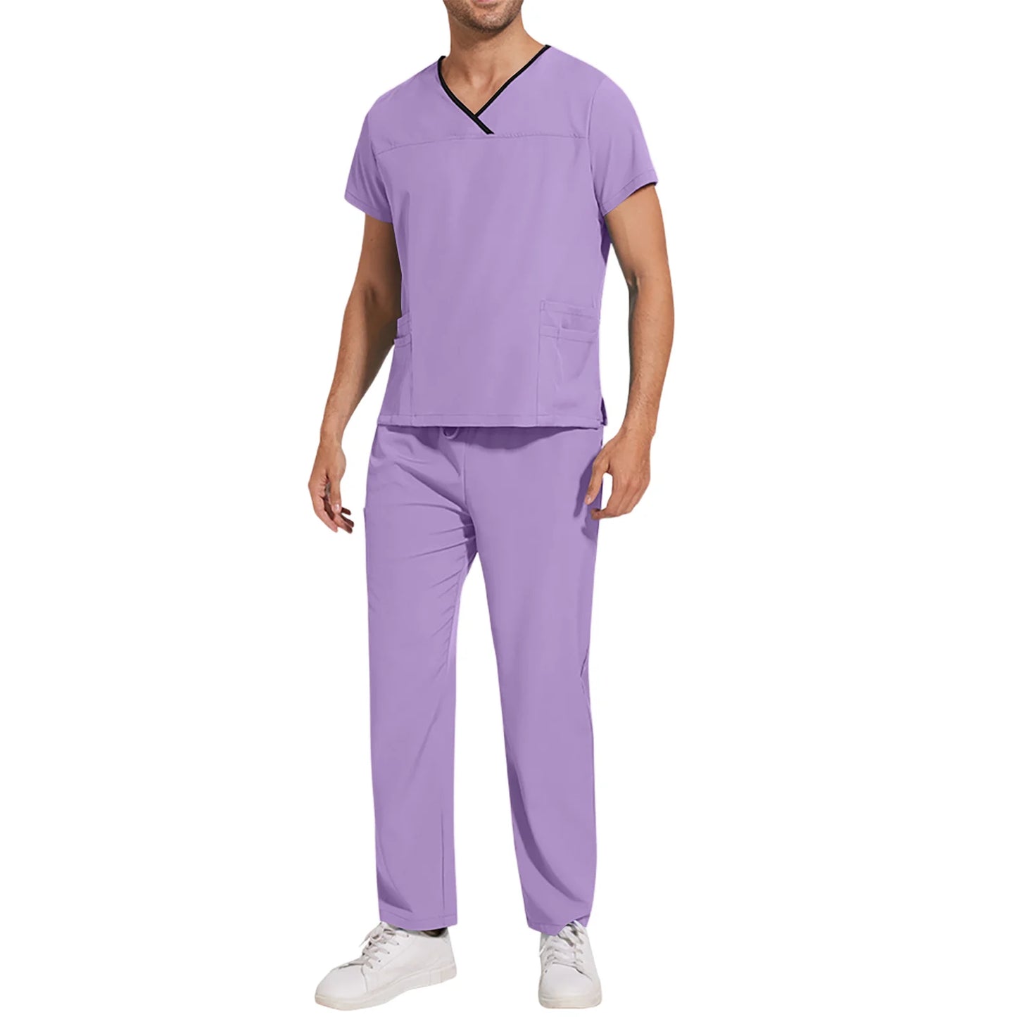 Wholesale Soft Lightweight Jogger Style Scrubs Suit