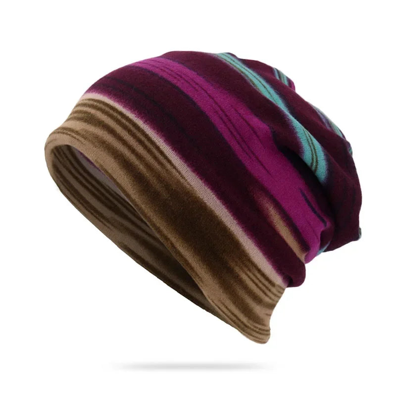 Cotton Slouchy BeaniesCaps