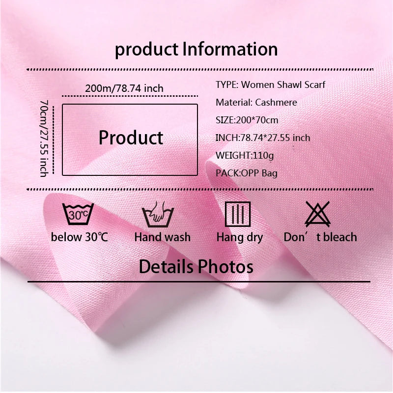 Women's Pashmina Scarf