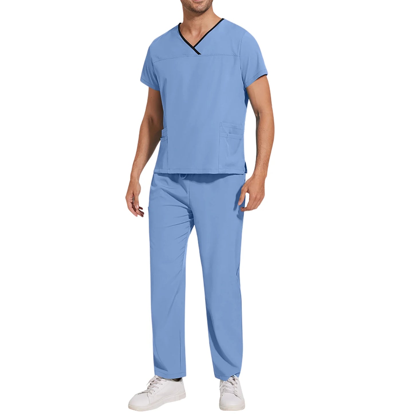 Wholesale Soft Lightweight Jogger Style Scrubs Suit